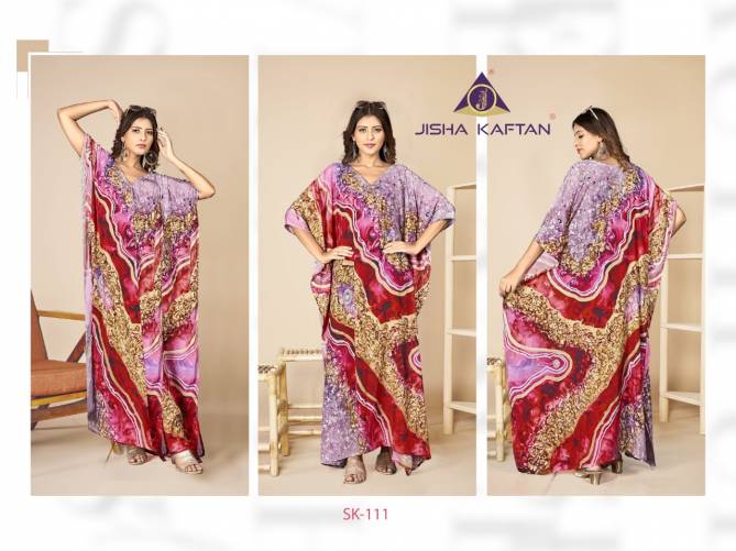 Jelite Silk Kaftan Vol 2 Islamic Digital Printed Wholesale Kaftan
